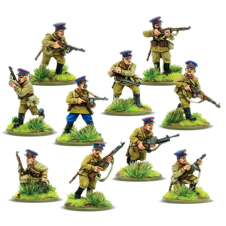 Bolt Action: Soviet NKVD Squad painted example