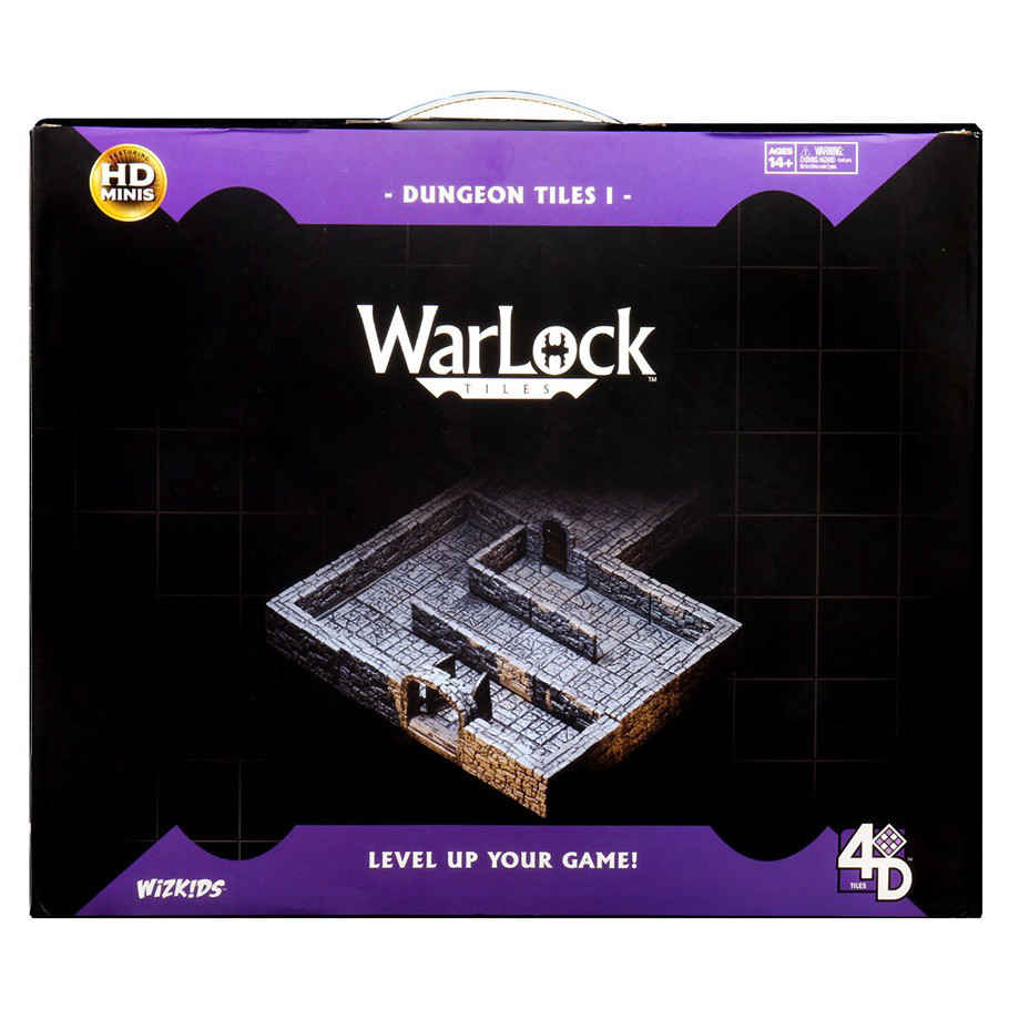 Warlock Tiles: Dungeon Tiles I Front of the Box