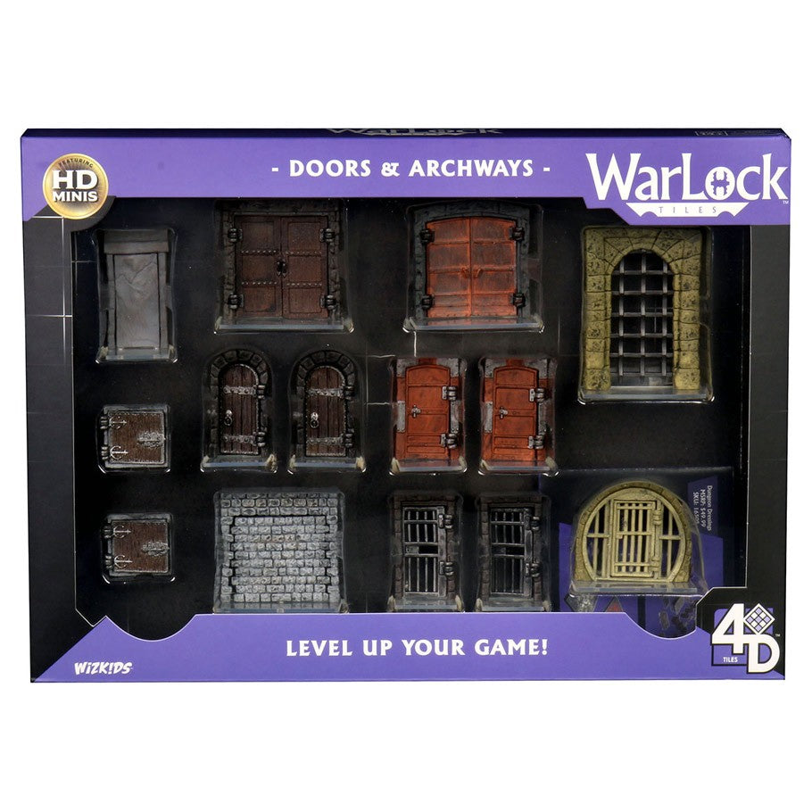 Warlock Dungeon Tiles: Doors & Archways