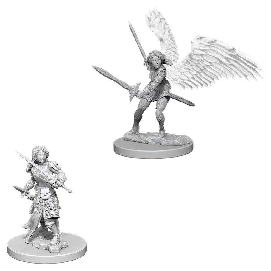 D&D Nolzur's Marvelous Unpainted Miniatures: Aasimar Female Paladin (2)