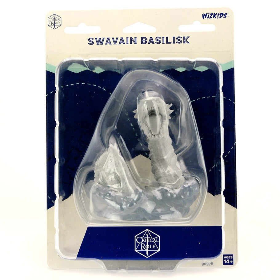 Critical Role Unpainted Miniatures: Swavian Basilisk