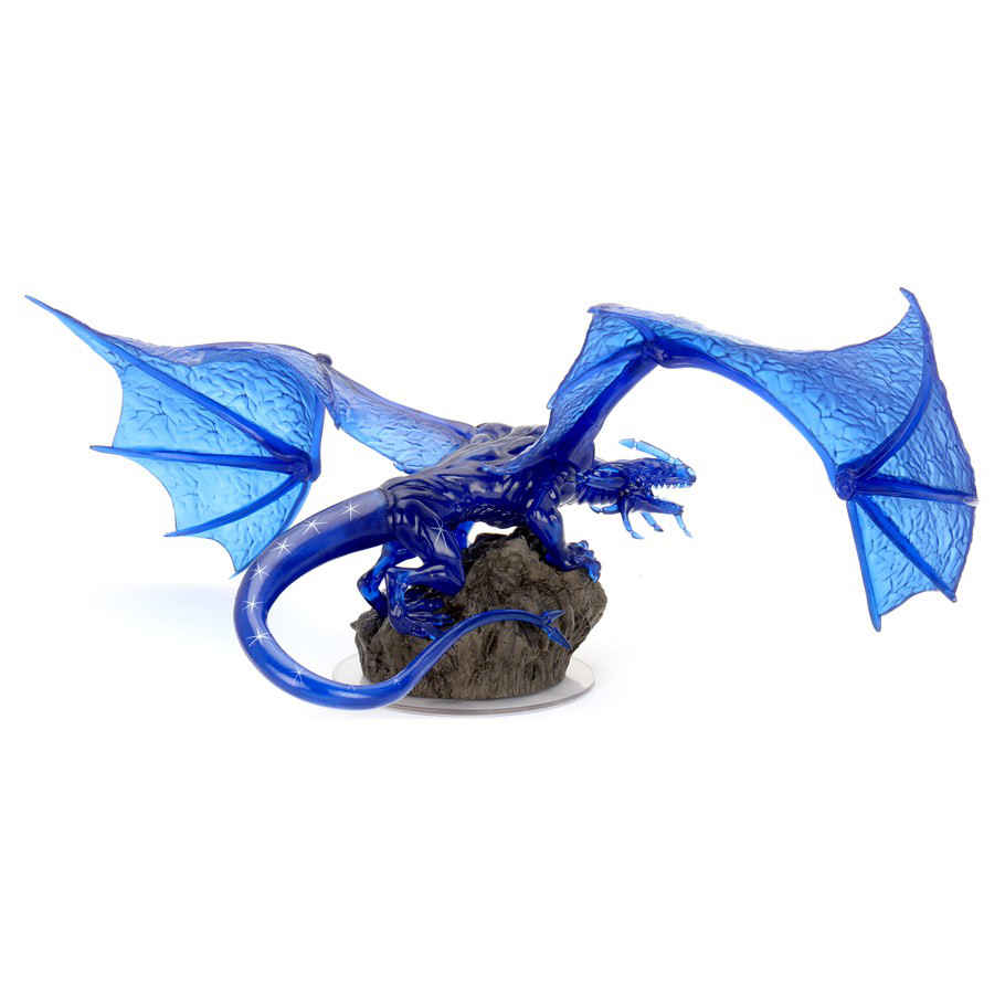 WizKids D&D Icons of The Realms: Sapphire Dragon Premium Figure Back