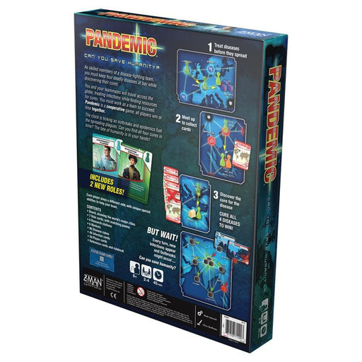 Pandemic back of the box