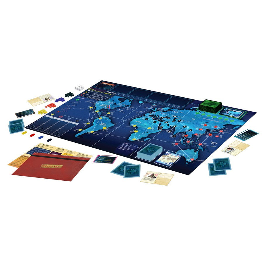 Pandemic: Legacy Season 1 (Blue Edition) Game Content